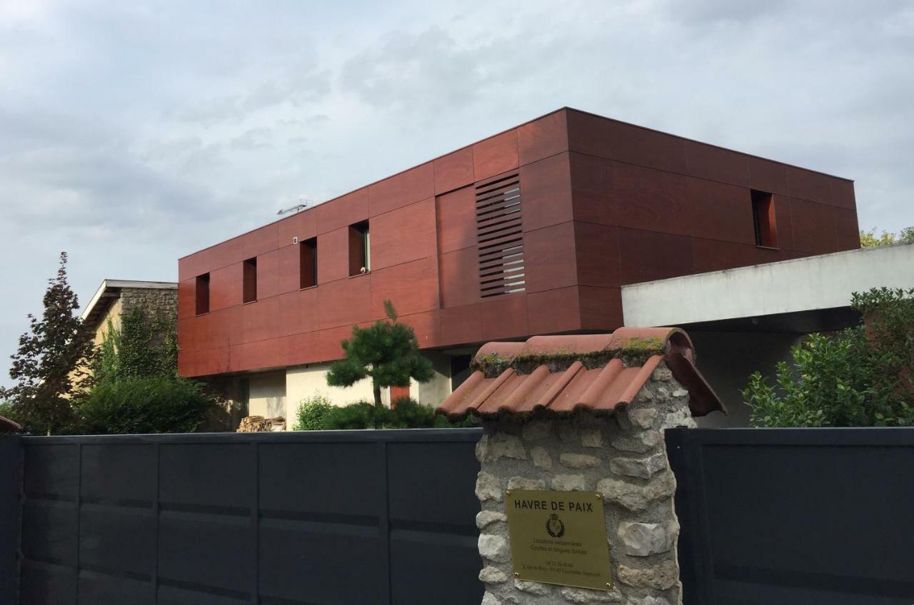 Un Havre De Paix Apartment Courcelles-Sapicourt Bagian luar foto